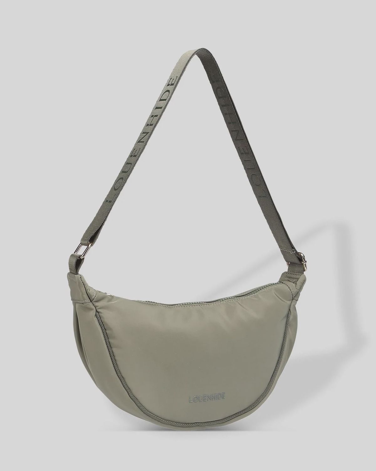 Sylvia Nylon Sling Bag - Khaki