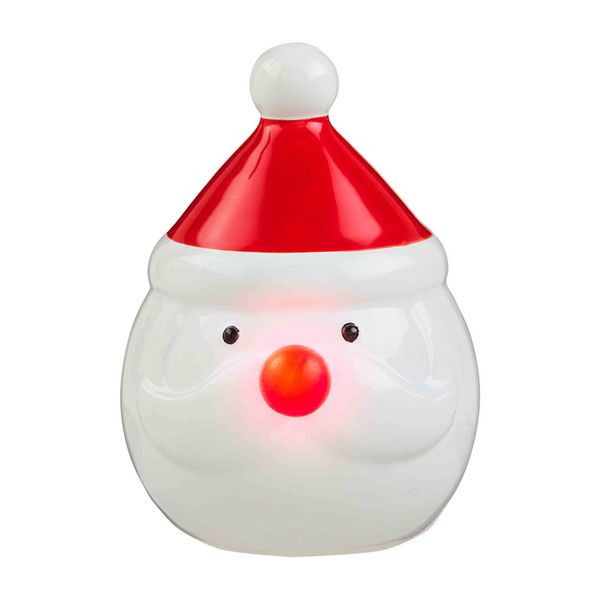 Santa LED Light Up Sitter