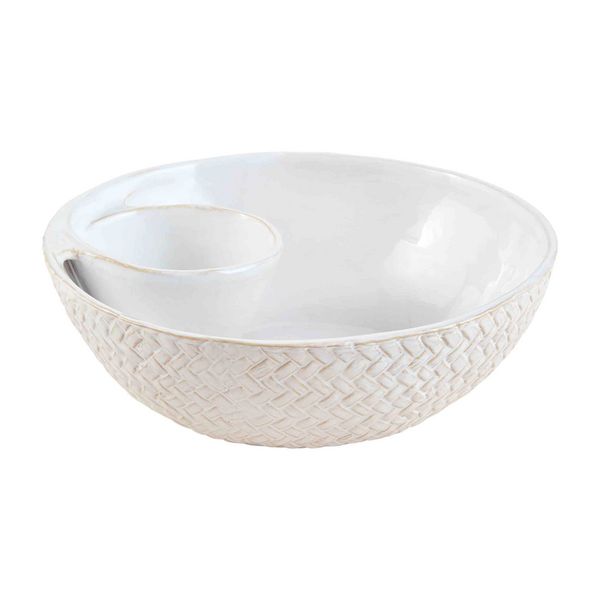 Textured Chip &amp; Dip Bowl