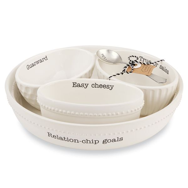 Fiesta Chip Bowl &amp; Dip Set