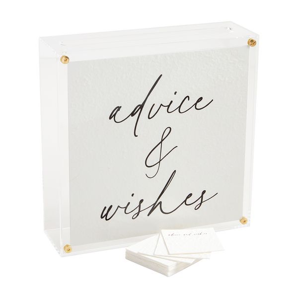 Acrylic Letter Box
