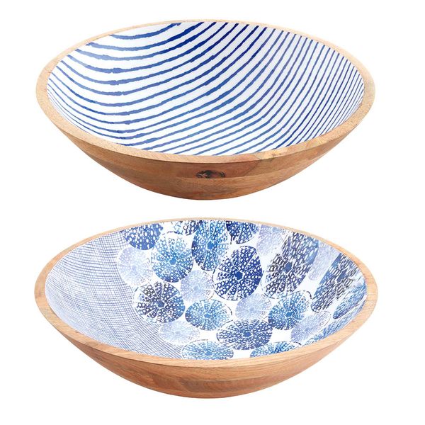 Blue Sea Bowl Set