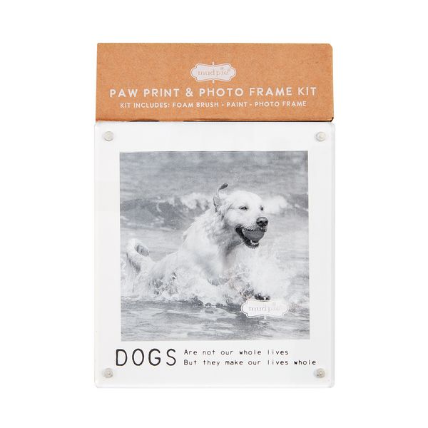 Acrylic Paw Print Frame