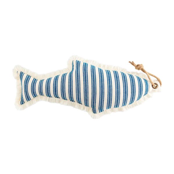 Fish Pillow - Blue