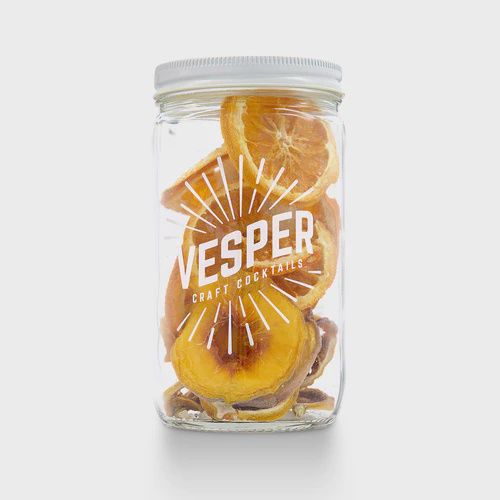Bourbon Peach Smash Cocktail