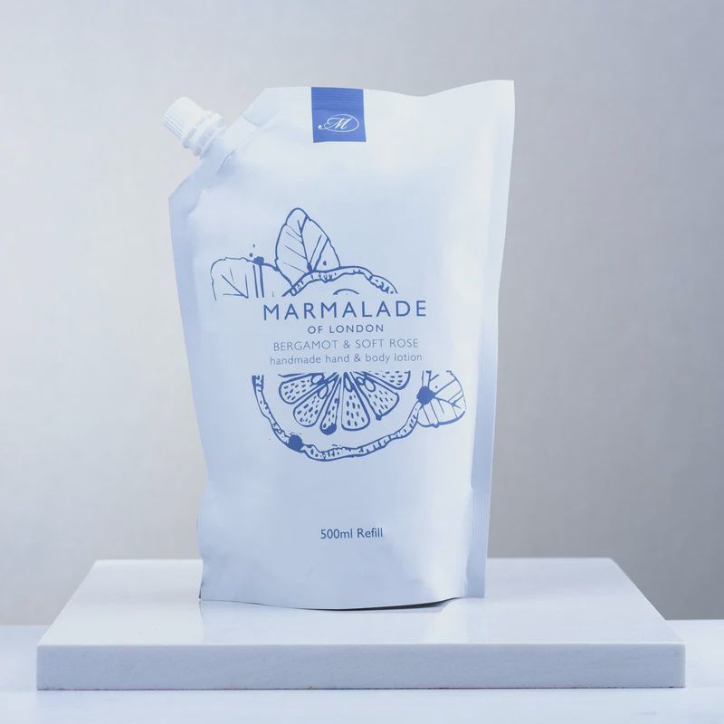 Bergamot &amp; Soft Rose Hand &amp; Body Lotion Refill