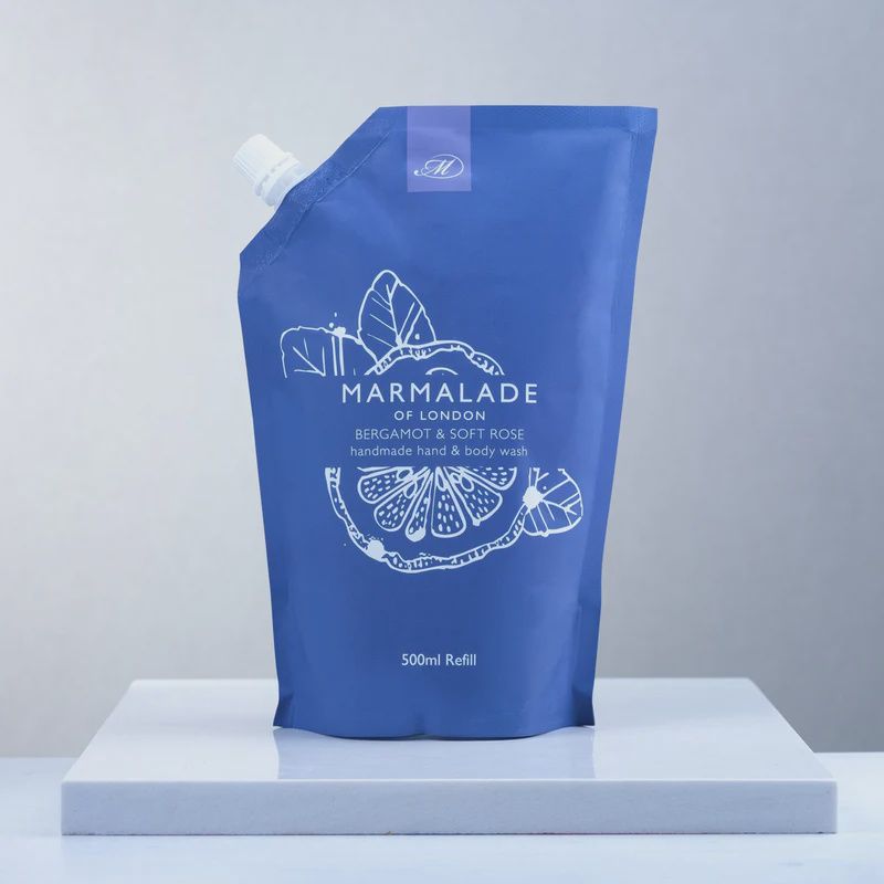 Bergamot &amp; Rose Hand &amp; Body Wash Refill