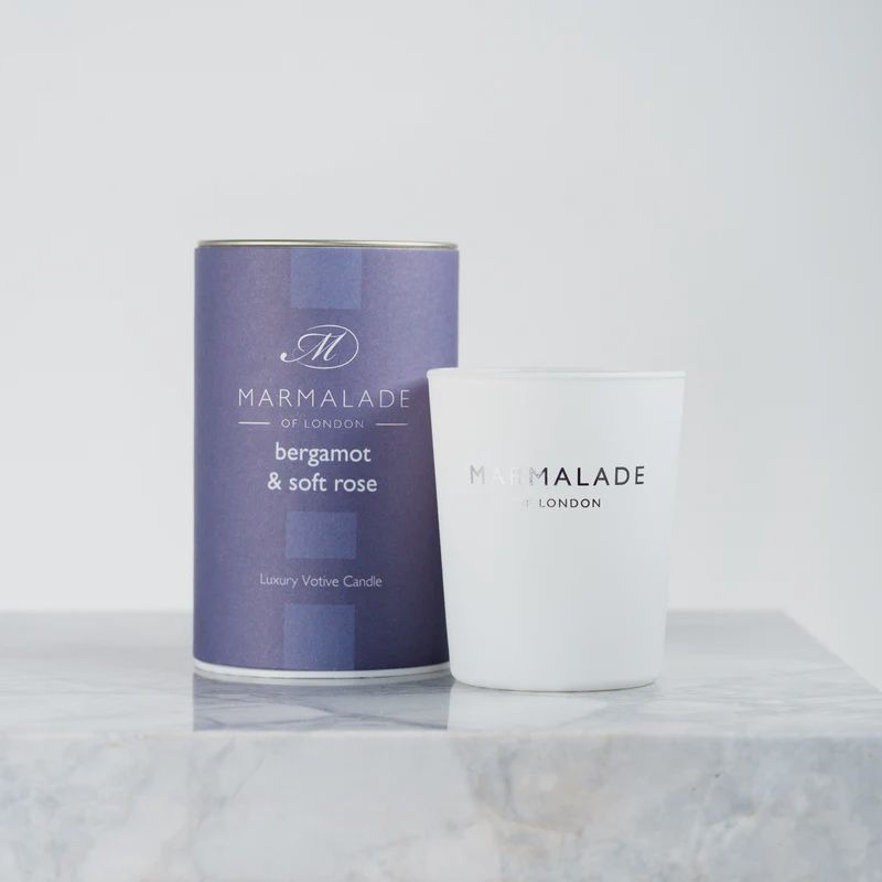 Bergamot &amp; Rose Votive Candle