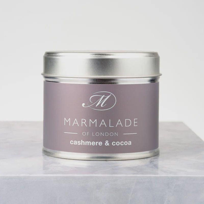 Cashmere &amp; Cocoa Med Tin Candle