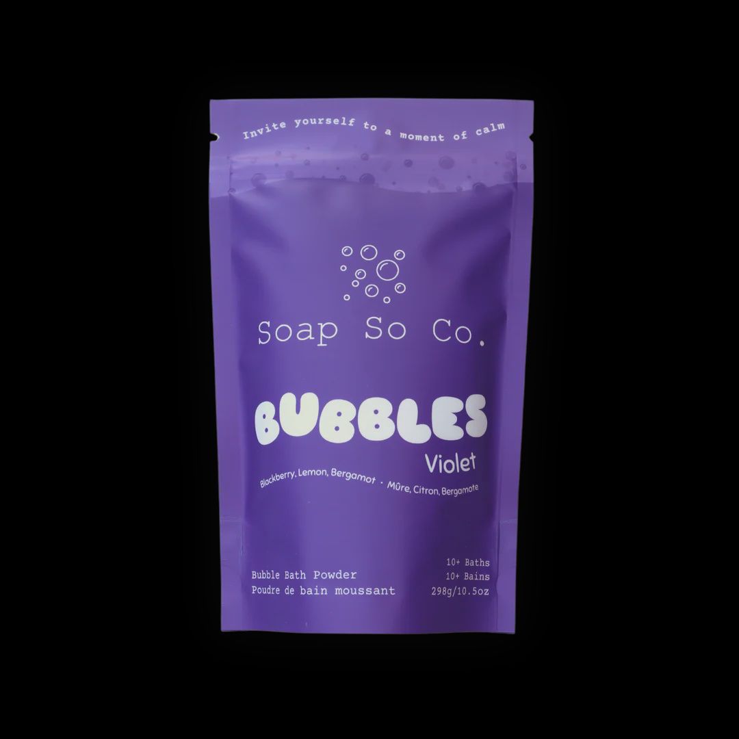 Violet Bubble Bath Powder