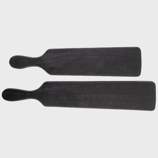 Flat Appetizer Tray Black Set