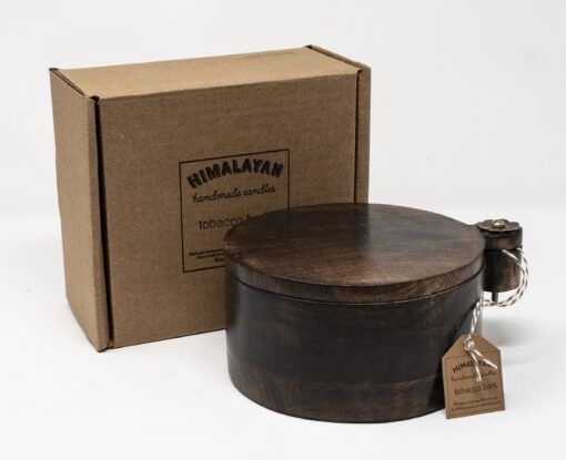 Small Wooden Spice Pot - Bourbon Vanilla