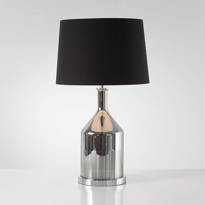 Glass Flask Table Lamp