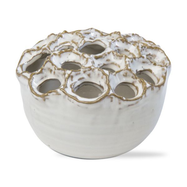 Flower Frog - White