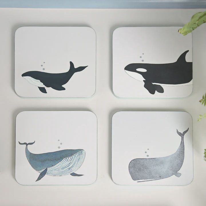 Whale Coasters