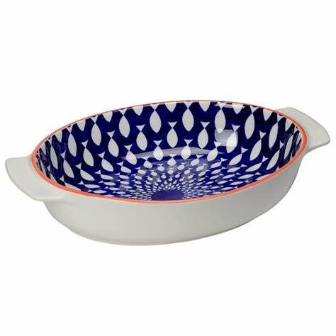Kiri Oval Serving Dish - Fish