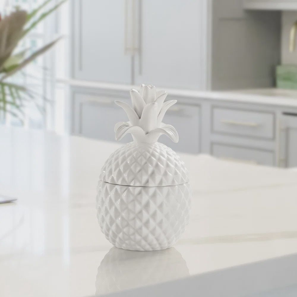 Pineapple Canister 8&quot;