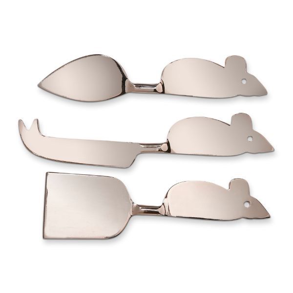 Mouse Cheese Utensil Set of 3