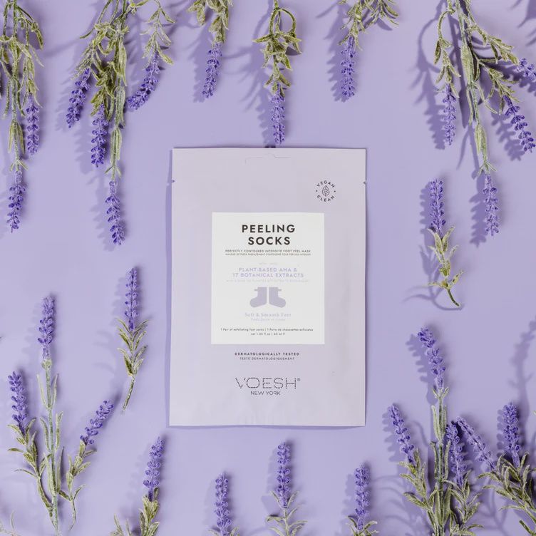 Peeling Socks With Plant Based AHA &amp; 17 Extracts