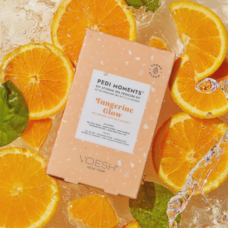 Tangerine Glow Spa Pedicure Kit