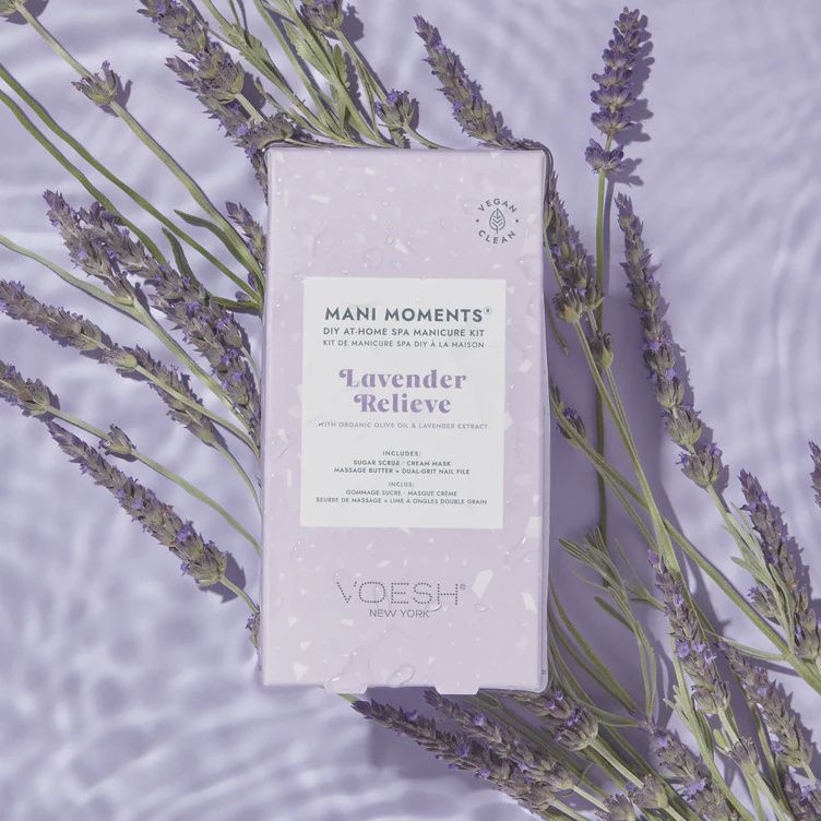 Lavender Relieve Spa Manicure Kit