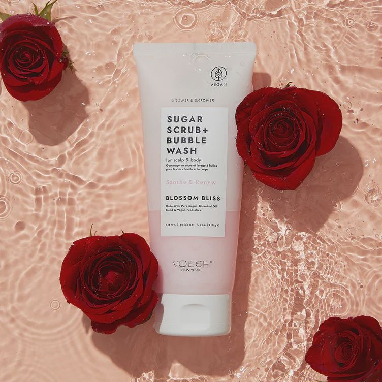 Blossom Bliss Sugar Scrub + Bubble Wash