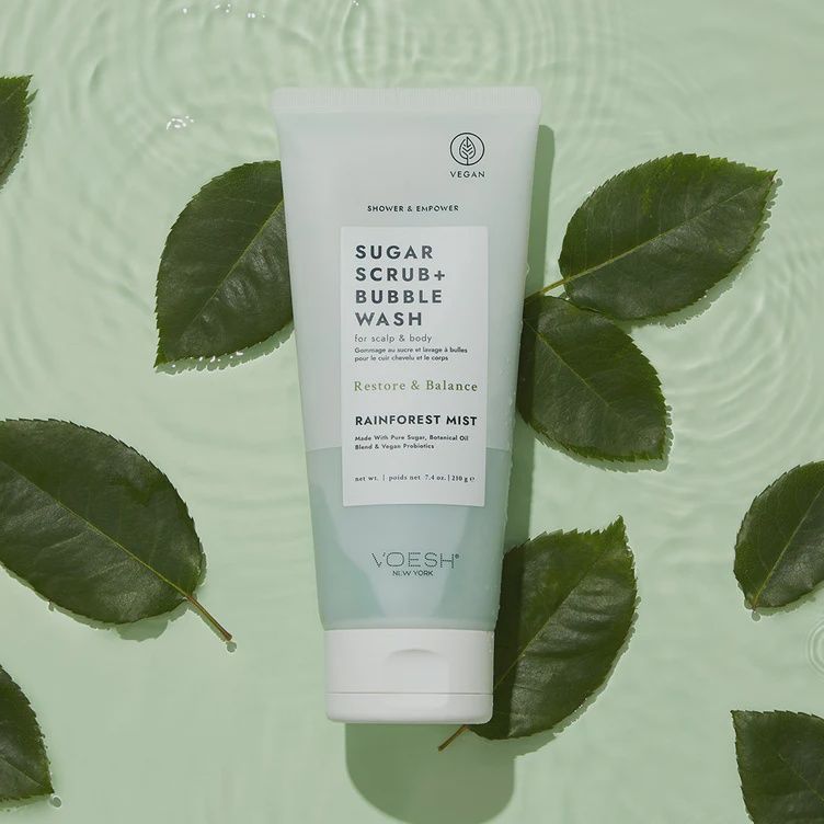 Rainforest Mist Sugar Scrub + Bubble Wash