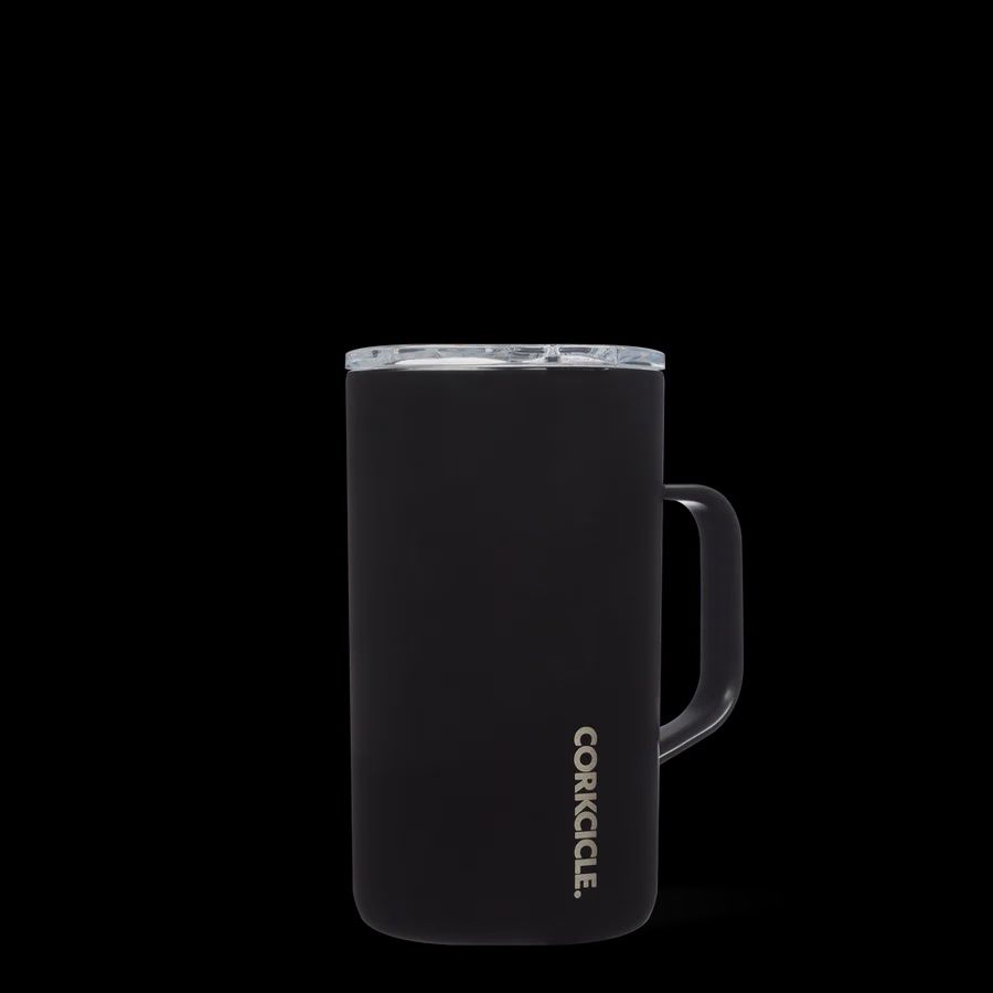 22oz Coffee Mug Matte Black