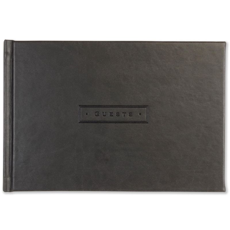 Guest Book Black