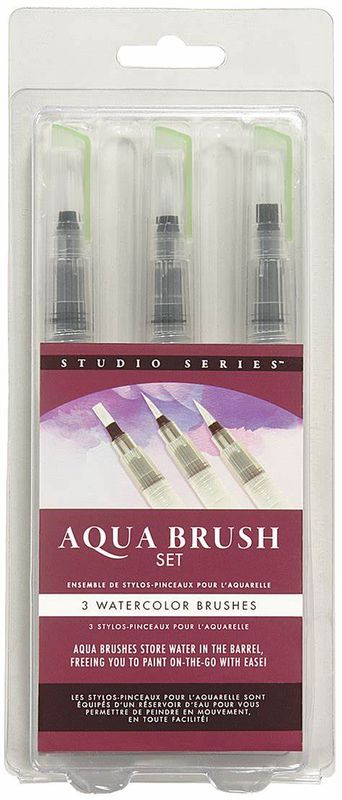 Studio Series Aqua Brushes (Set of 3)