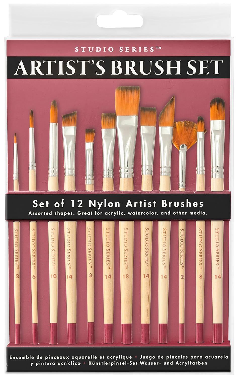 Studio Series Artist&#39;s Paintbrush Set
