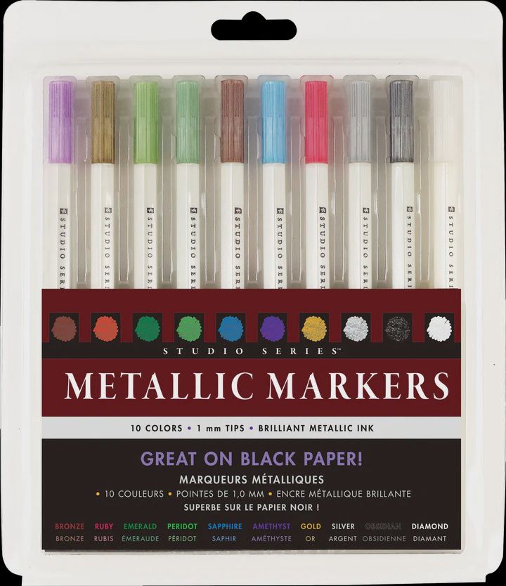 Metallic Markers Set
