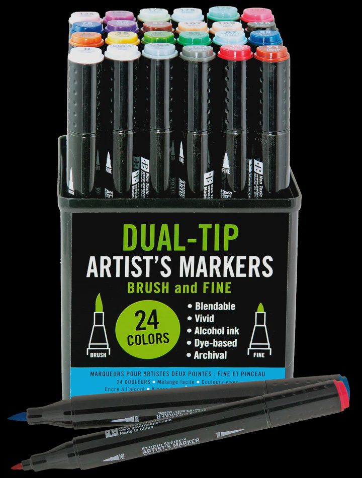 Dual Tip Art Markers
