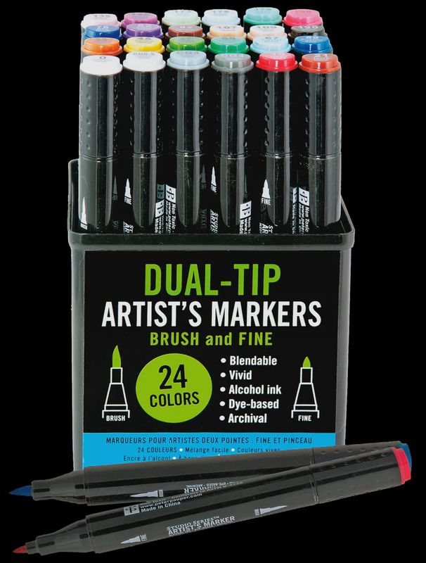 Dual Tip Art Markers