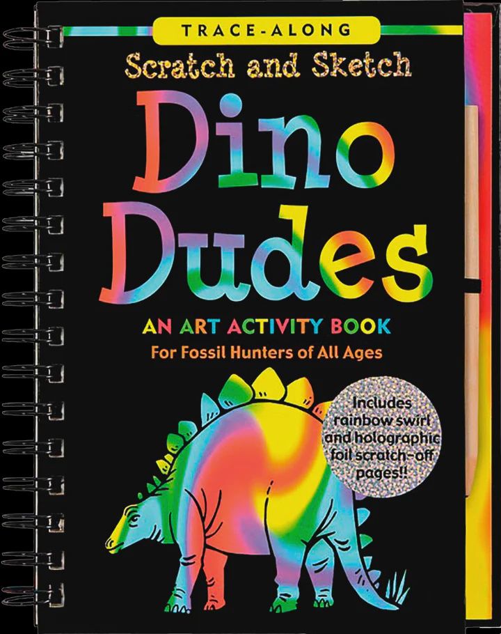 Dino Dudes Scratch and Sketch