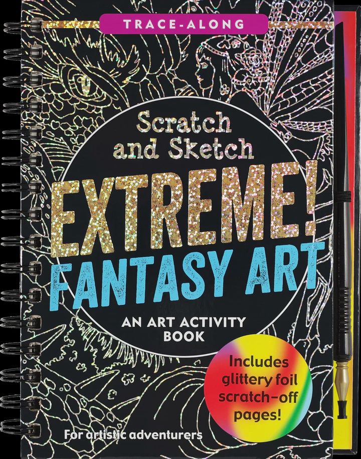 Extreme! Fantasy Art Scratch and Sketch