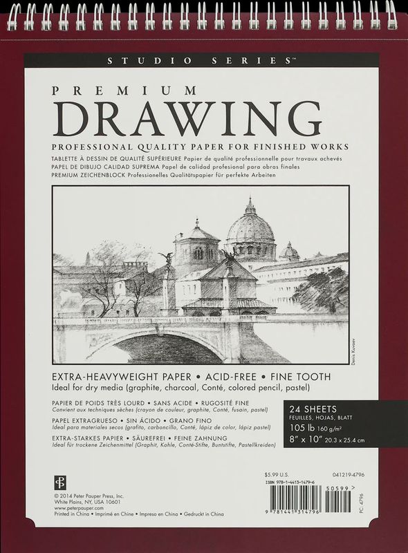 Premium Drawing Pad 8 x 10