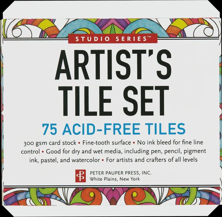 Studio Series Artist&#39;s Tile Set: White