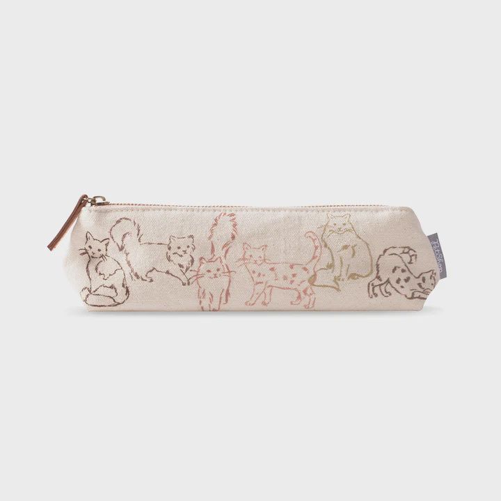 Canvas Pouch Cats