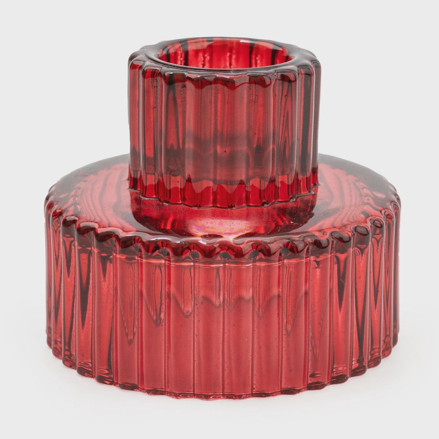 2 Way Candleholder Pomegranate Red