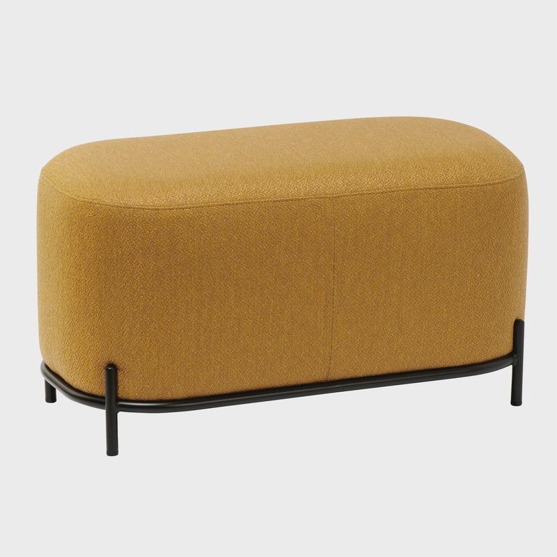Pender Uphol. Sht Bench- Golden Rod