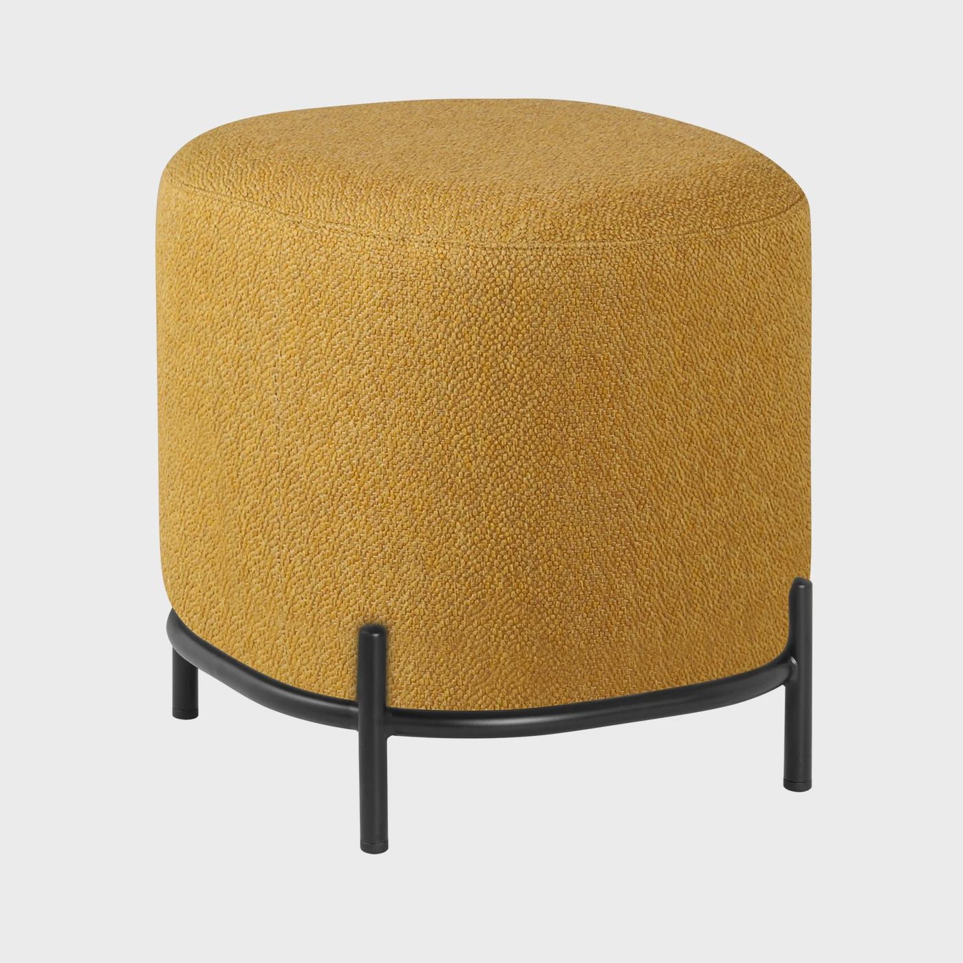Pender Pin Leg Ashton Weave Stool - Goldenrod
