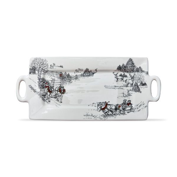 Farmhouse Christmas Rectangular Platter