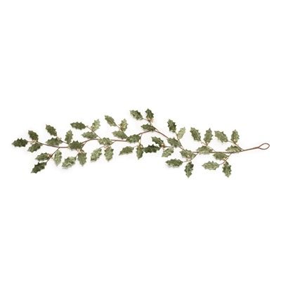 Holly Lead Garland 5.5&#39;L