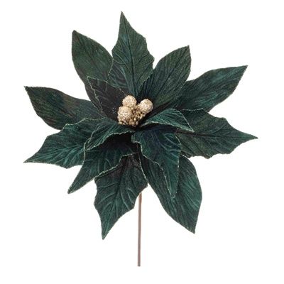 Poinsettia Stem 28&quot; - Green