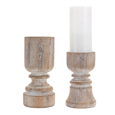 Candleholder (Set of 2) 7&quot;H, 9&quot;H