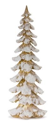 Tree 26&quot;H Gold