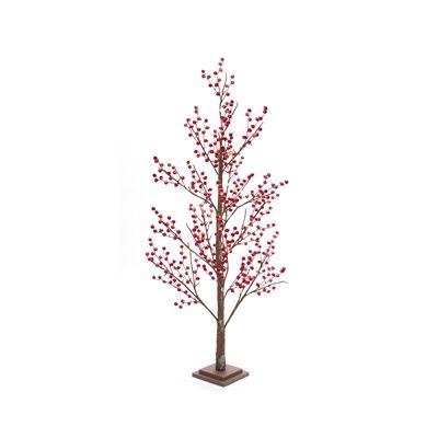 LED and Berry Tree 51”H