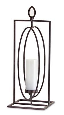 Candle Holder 24&quot;H Iron