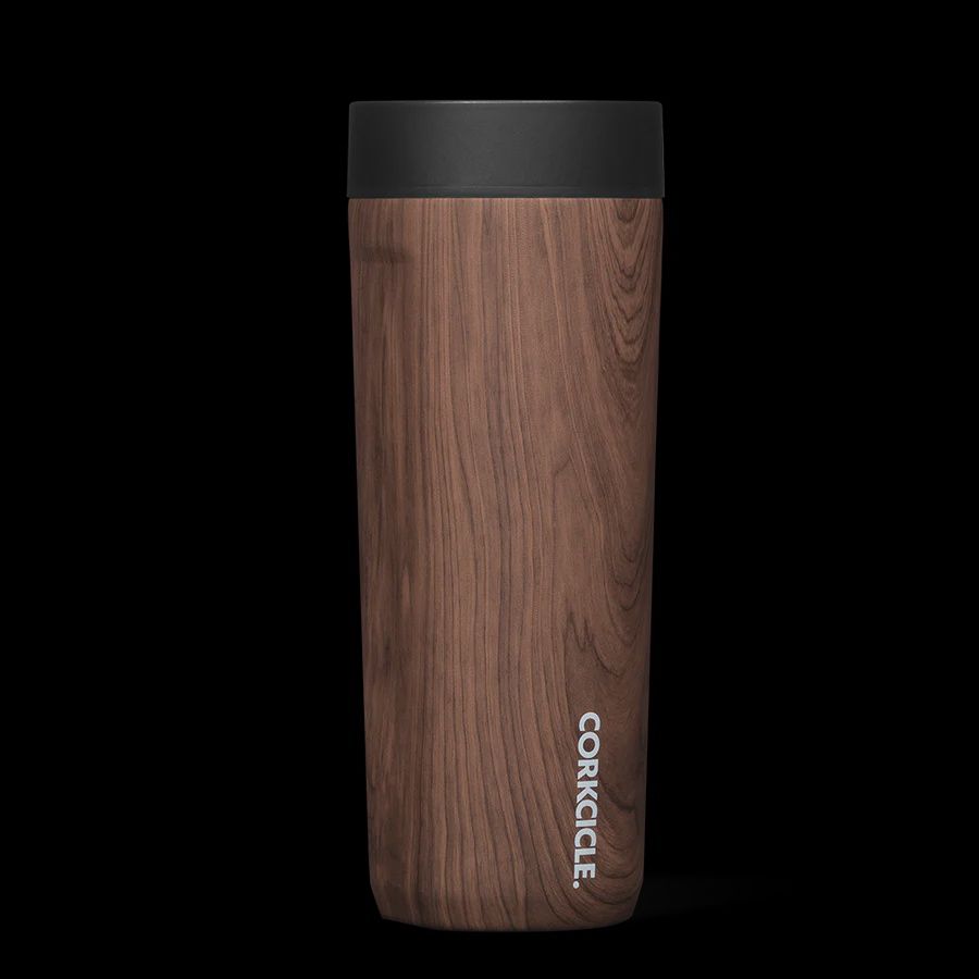 Commuter Cup -17oz Walnut Wood